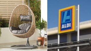 Aldi’s sell-out hanging egg chair is BACK this weekend