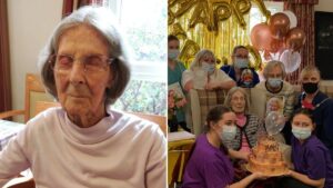 North West woman, 108, says drinking red wine is secret to a long life
