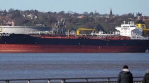 Ship full of Russian oil forced to move on from North West after workers refused to unload it