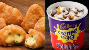 McDonald’s unveils new menu including Creme Egg McFlurry, Chilli Cheese Bites and Big Tasty