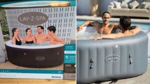 Morrisons is selling a Lay-Z-Spa hot tub with a massive £150 discount