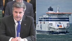 P&O boss reveals his salary while he’s grilled by MPs over making 800 staff redundant