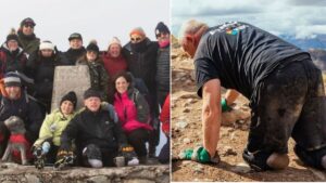 Double amputee crawls Ben Nevis to raise money for children who have lost limbs