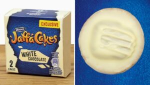 McVitie’s has launched WHITE CHOCOLATE Jaffa Cakes