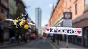 Street photographer creates incredible Mini Manchester and Blackpool nostalgia photo series