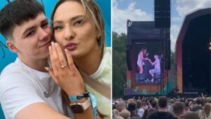 Woman proposed to on stage at Parklife ‘can’t stop crying’ after being gifted honeymoon by Sacha Lord