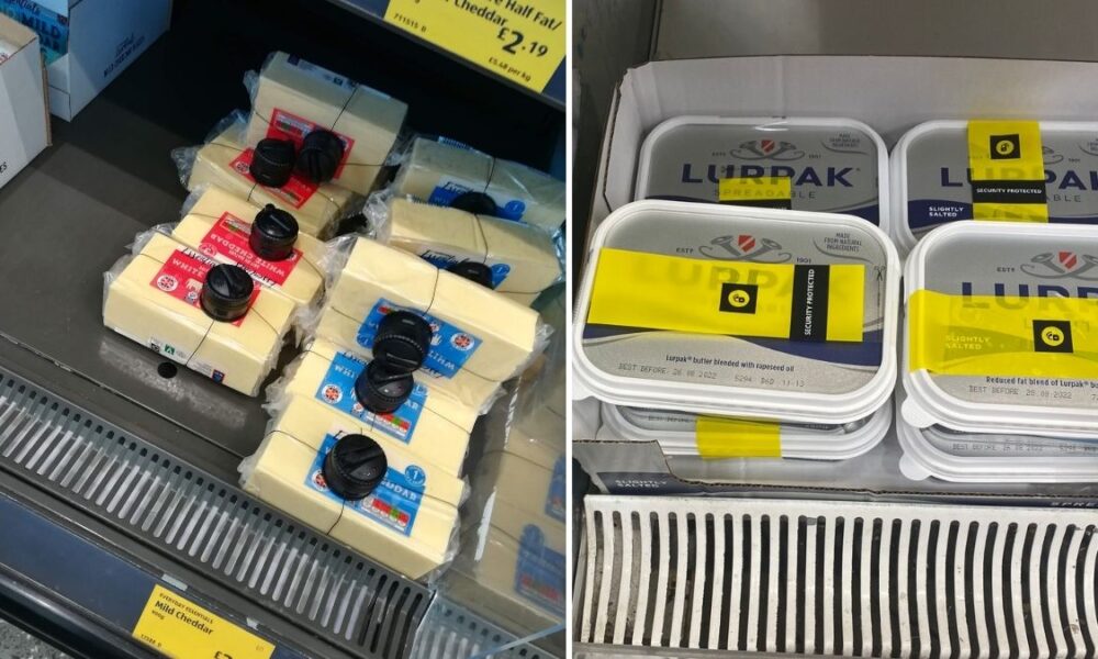 Supermarkets putting security tags on cheese and more everyday items