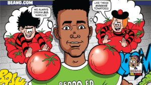 Marcus Rashford is guest editor and front cover star of a special Beano comic