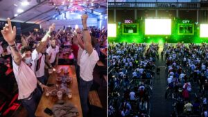 A covered football fan park for the 2022 World Cup is coming to Manchester