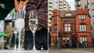 The Black Friar is selling £1 prosecco and £1 pints this August