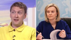 Joe Lycett says Liz Truss had ‘face like a slapped a**e’ after BBC interview