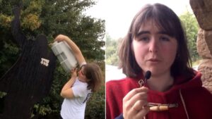 Manchester climate activist faces jail for defacing Sir Captain Tom Moore memorial