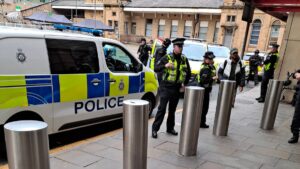 Manchester Victoria station evacuated with armed police at the scene