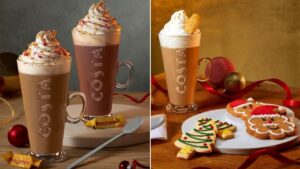 Costa unveils Toblerone and Terry’s Chocolate Orange hot chocolates on new Christmas menu
