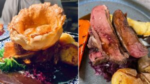 Two of the UK’s best Sunday roasts are a short drive from Manchester