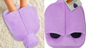 You can now get a hot water bottle for your feet and it’s perfect for cold nights
