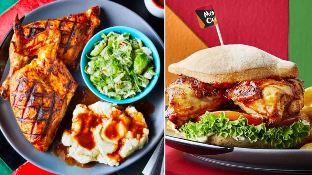 Nandos unveils Christmas menu with peri gravy and macho sprouts
