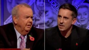 Ian Hislop praised for calling out Gary Neville’s ‘hypocrisy’ over Qatar World Cup