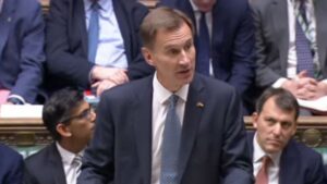 Jeremy Hunt confirms UK is in recession as he announces tax rises and spending cuts