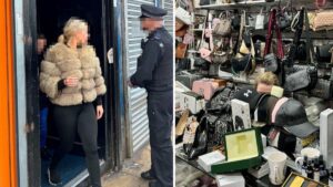 Police rescue ‘30 Christmas shoppers’ trapped inside building on Counterfeit Street