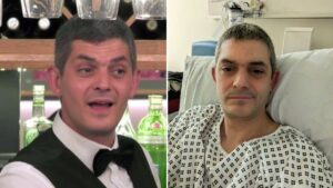 Merlin Griffiths from First Dates shares health update from hospital bed