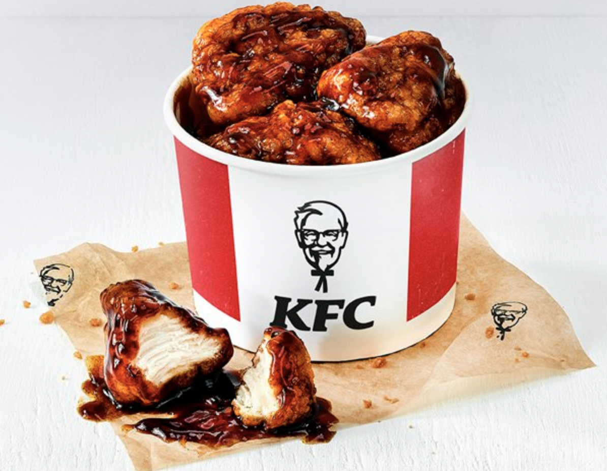 KFC is giving away free buckets of chicken for the next month