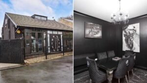 This black bungalow is one of the most viewed properties in Greater Manchester