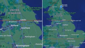 Controversial new map shows where North of England ‘really’ starts