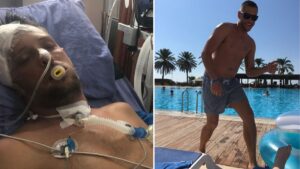Heartbroken family set up fundraiser to bring son home as he fights for his life abroad