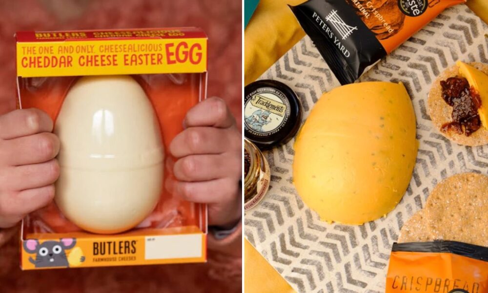 You can now get an Easter egg made out of cheese