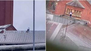 Strangeways prisoner staged 12-hour protest on roof overnight