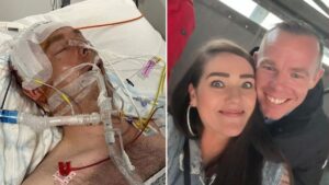 Dad-of-three fighting for life in coma after he’s punched during Grand National stag do
