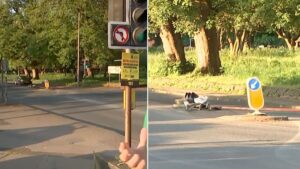 Boy, 11, left in critical condition after being hit by police van
