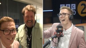 DJ’s dreams come true as he appears on Radio 2
