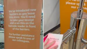 Greater Manchester shoppers slam Sainsbury’s rule that makes them ‘feel like thieves’