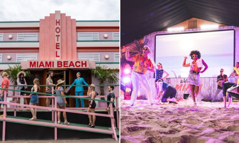 A Miami Beach themed rooftop cinema is coming to Manchester