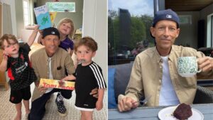 Place in the Sun star Jonnie Irwin celebrates ‘last Father’s Day’ with young sons