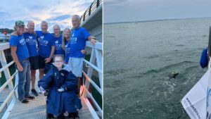 Graeme Souness swims Channel to raise £1m for devastating skin disease
