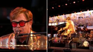 Sir Elton John becomes most watched Glastonbury headliner as 7.6 million viewers tune in