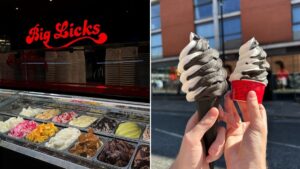 The craft ice cream parlour serving up freshly made cones of creamy goodness