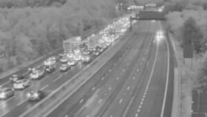 Woman tragically dies on M56 near Manchester Airport as officers scrambled