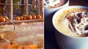 Pumpkin Spice Latte hot tub and spa experience coming this autumn