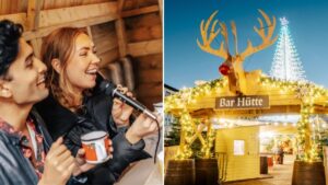 Cosy Alpine-themed huts with karaoke and festive drinks return this Christmas