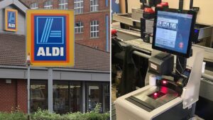 Aldi issues warning to customers who use its self-checkouts