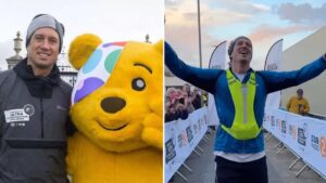 Vernon Kay begins 115-mile ultramarathon to raise money for Children in Need