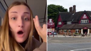 American blasts British food as ‘unseasoned trash’ after visiting Spoons and Toby Carvery