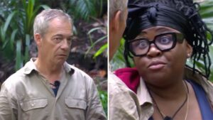 I’m A Celeb fans puzzled as Nella Rose ‘agrees to disagree’ with Nigel Farage