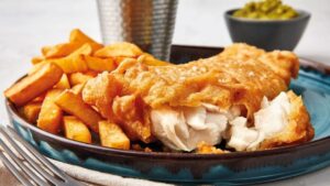 Morrisons is doing half price fish and chips at all of its cafes today