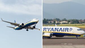 Ryanair flight to Manchester diverted after passenger suddenly dies on board