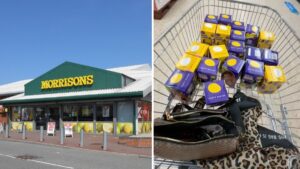 Woman finds Easter eggs for just 75p in Morrisons and does trolley dash